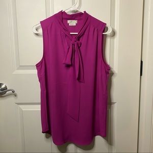 Van-Heusen silk tank top V-neck